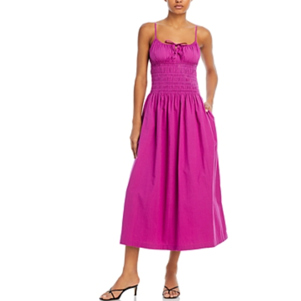 Ciao Lucia Cotton Poplin Womens Barbara Dress Orchid Size XS 12626